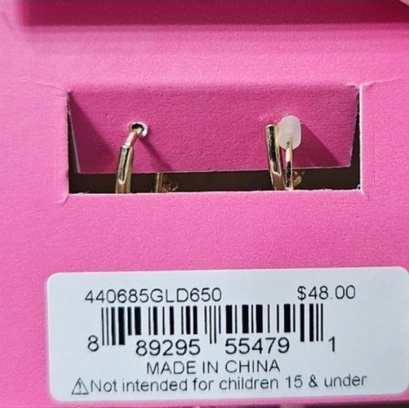 🍉 🔹️Betsey Johnson Watermelon State Popsicle Dangling Earrings ✨️🍉 - Picture 4 of 4